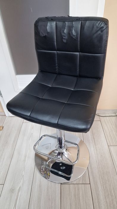 Set scaune negre bar 4 piese