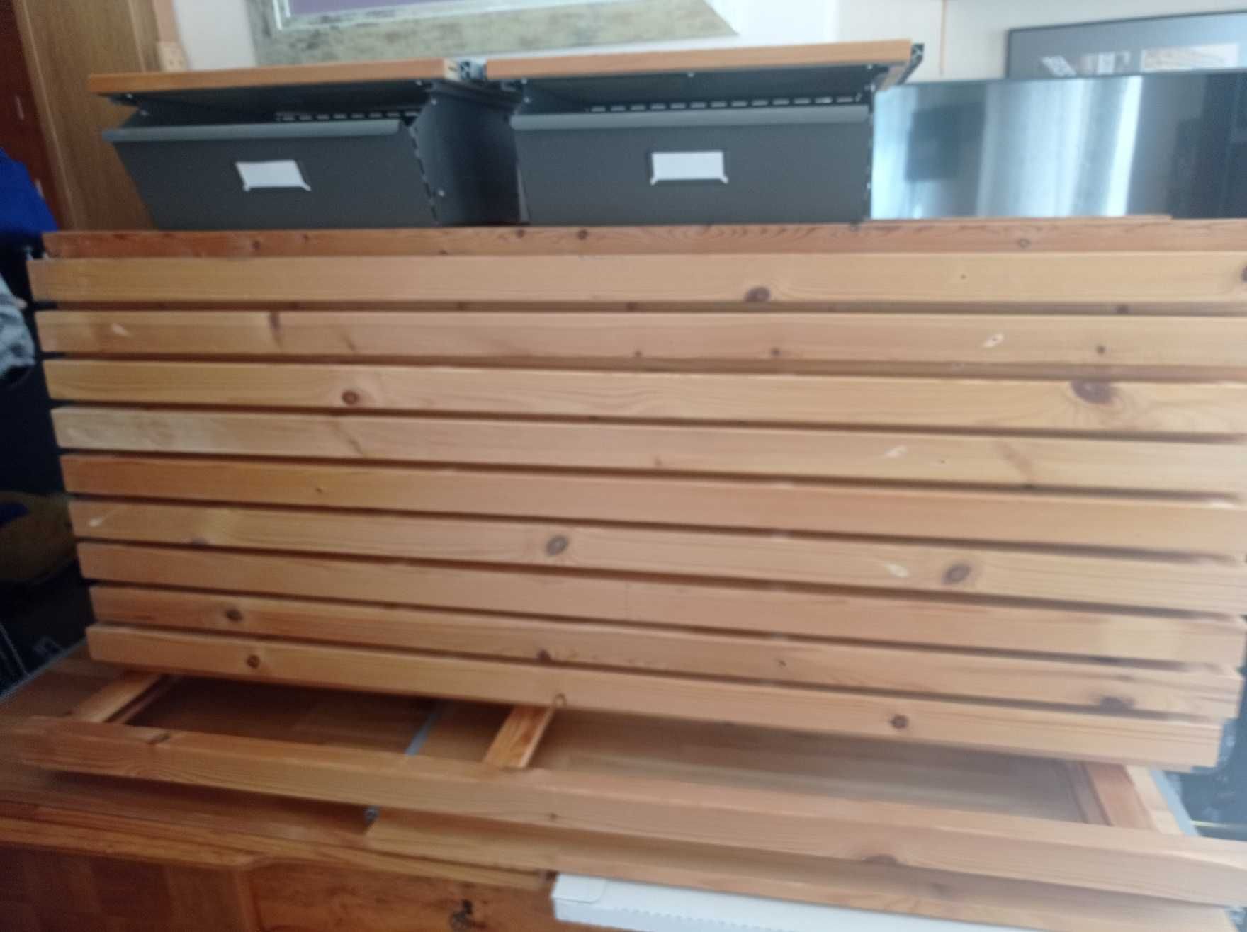 6 бр. Рафтове Стелажи IKEA IVAR Дърво Масив 50% Отстъпка