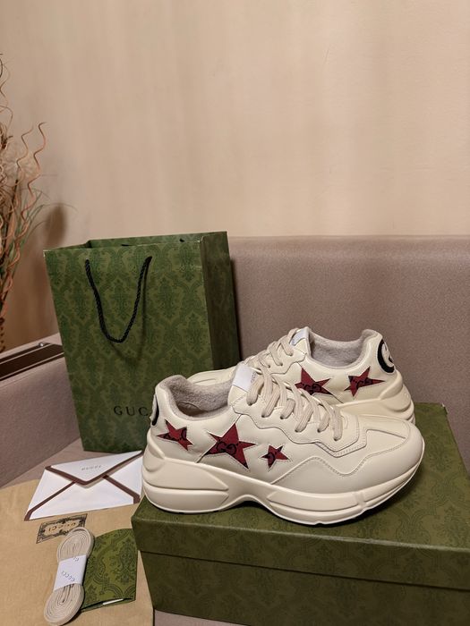 Adidasi Gucci Rython piele naturala  // Editie limitata