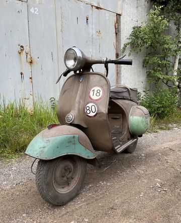 Вятка вп 150 мотороллер ссср