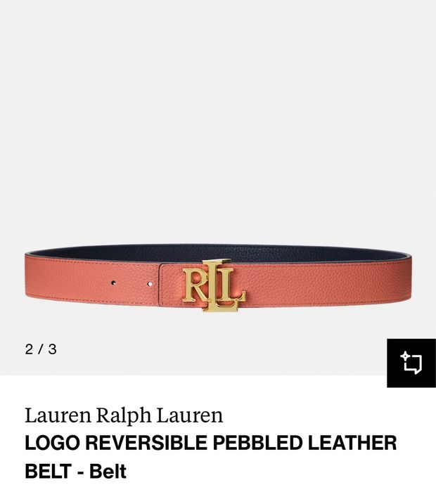 Нов колан с етикет естествена кожа Ralph Lauren
