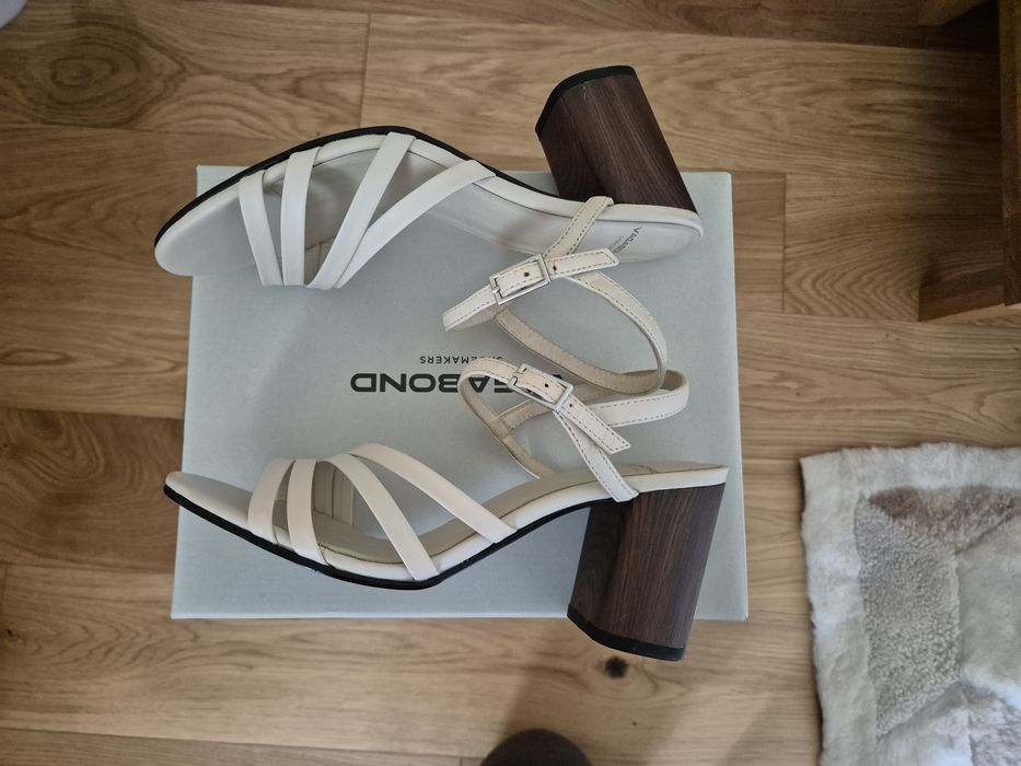 Sandale cu toc, 38 Vagabond piele naturala, noi