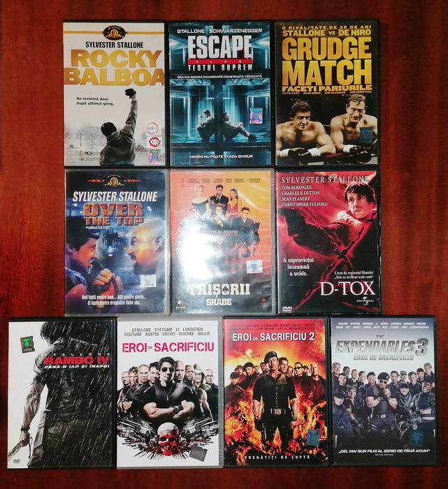 Sylvester Stallone Dvd FILME
