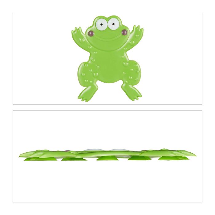 Set 5 stickere antiderapante pentru cada si dus broscute verzi 14x12cm