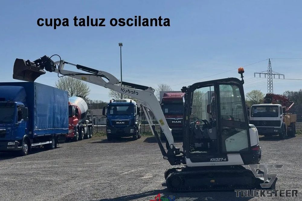 Kubota KX27-4 Avans leasing de la 15% Kubota KX27-4 24CP 2.7T 1.350h 2020