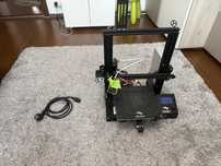 Imprimanta 3D Creality Ender 3, modată