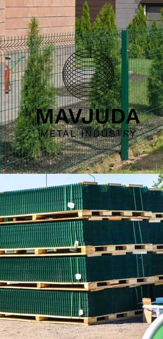 Evro Setka 3D Zabor Ishlab chiqaruvchidan Еврозабор Йевросетка 3,8мм