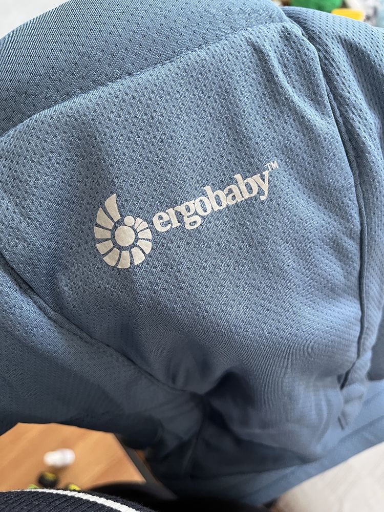 Ергономична раница Ergobaby - Embrace Soft Air Mesh, Blue