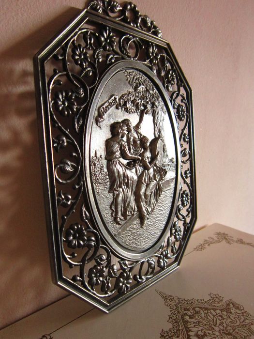 cadou rar metalic Tablou 3D si rama  detasabila colectie Germany 1970