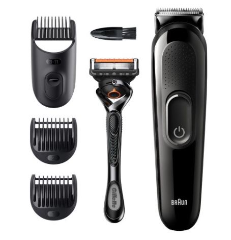 Триммер универсальный Braun SK3300, 4-в-1 + Бритва Gillette