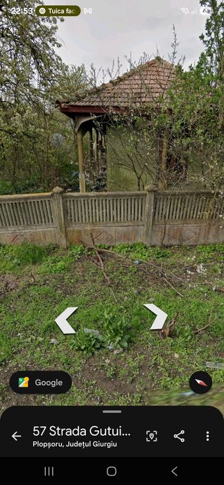 Casa nelocuibilă 1000mp 40km de Bucureşti, 11.500€ comuna Daia sat Plo