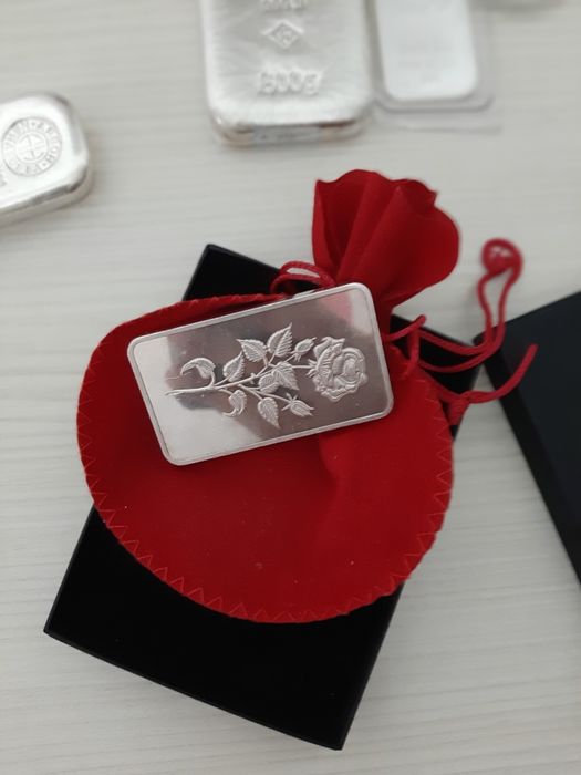 Lingou Argint 999 de inaltã Calitate