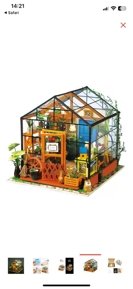 Интерьерный конструктор ROBOTIME CATHY'S FLOWER HOUSE