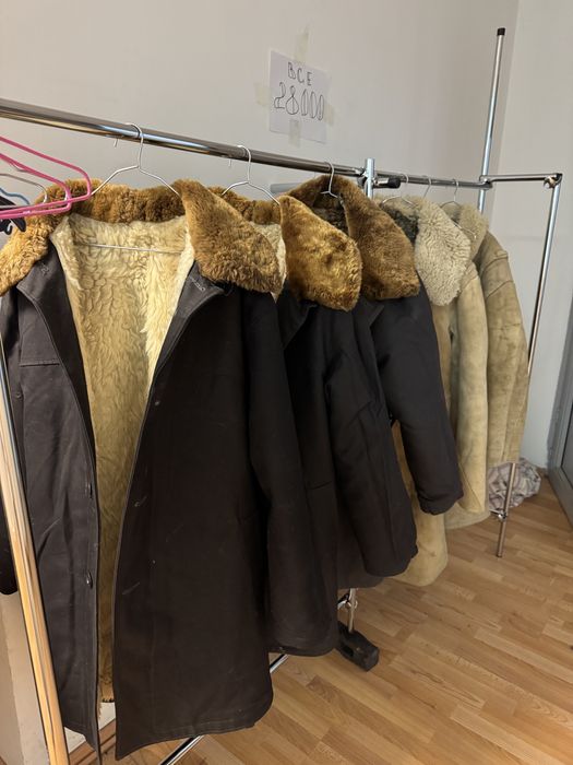 Полушубук СССР советский овчина