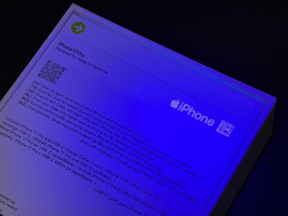 Неразпечатан с гаранция! Apple iPhone 17 Pro 512GB