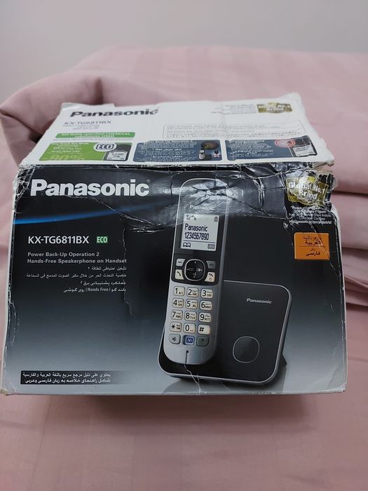Радиотелефон Panasonic KX-TG6811BX ECO