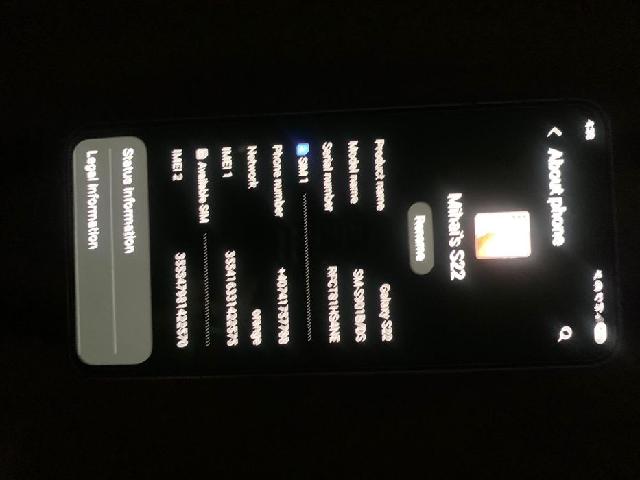 Vand Samsung Galaxy S22 trimit