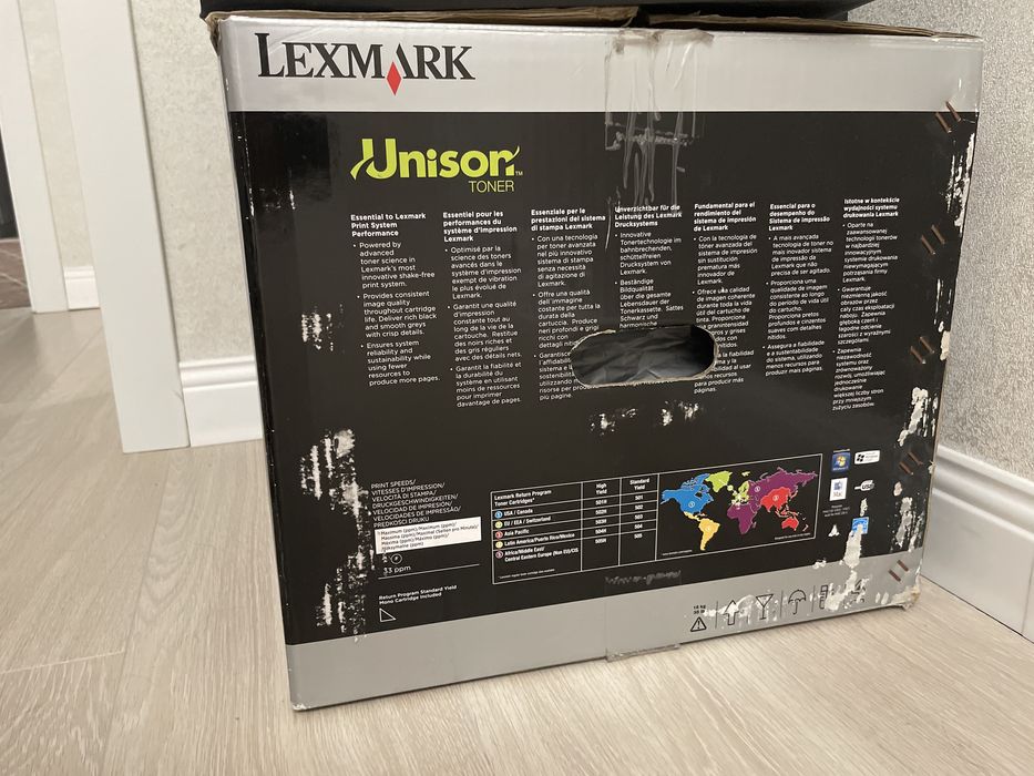 Принтер LEXMARK MS310dn полностью новый