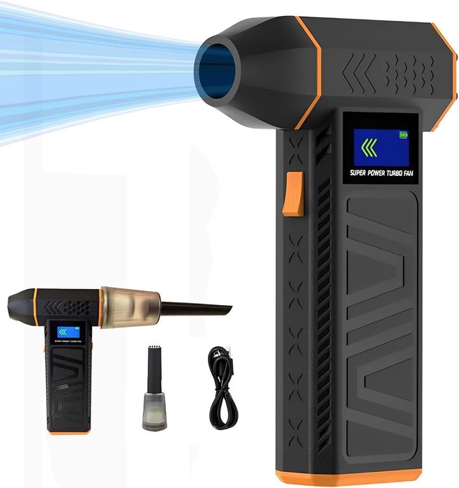 Suflanta Aer fara fir 130.000 RPM, cu Afisaj, Portabila