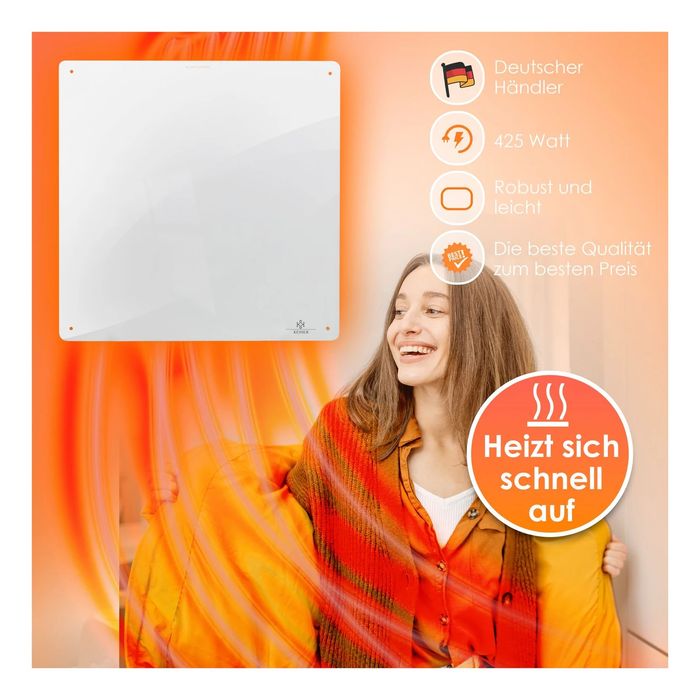 Инфрачервен керамичен нагревател KESSER: е-но ефективен и екологичен