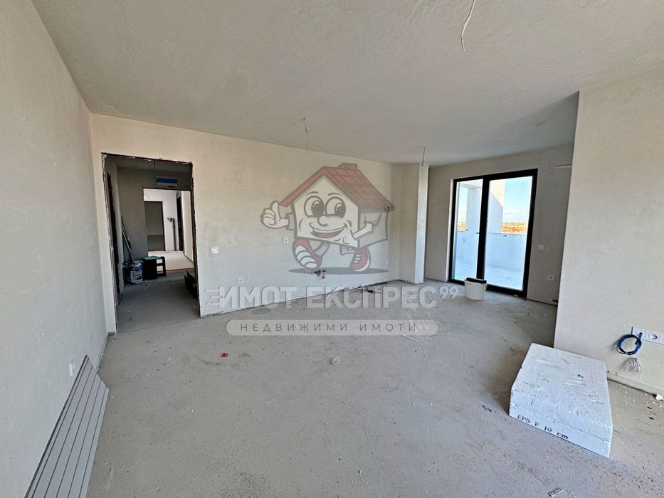 Тристаен апартамент, ново строителство, голяма тераса и гледка, Запад