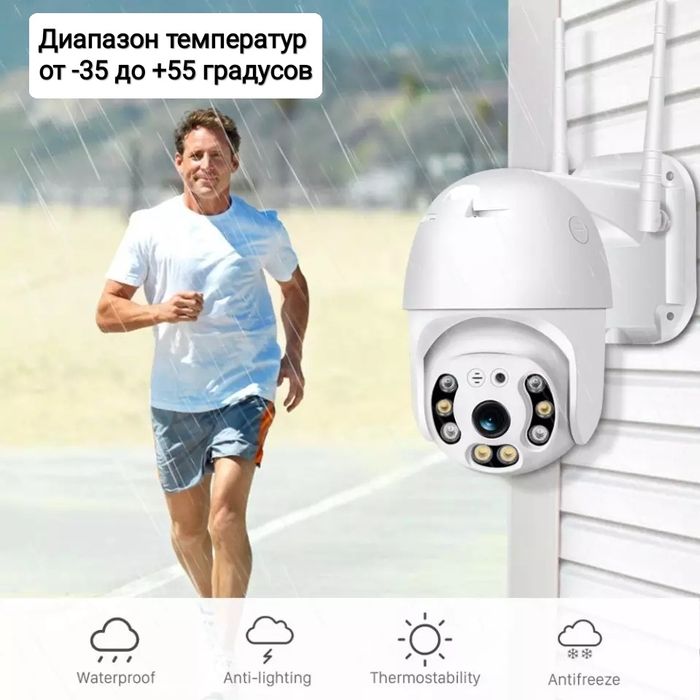 Уличная ip-камера с дистанционным управлением через интернет