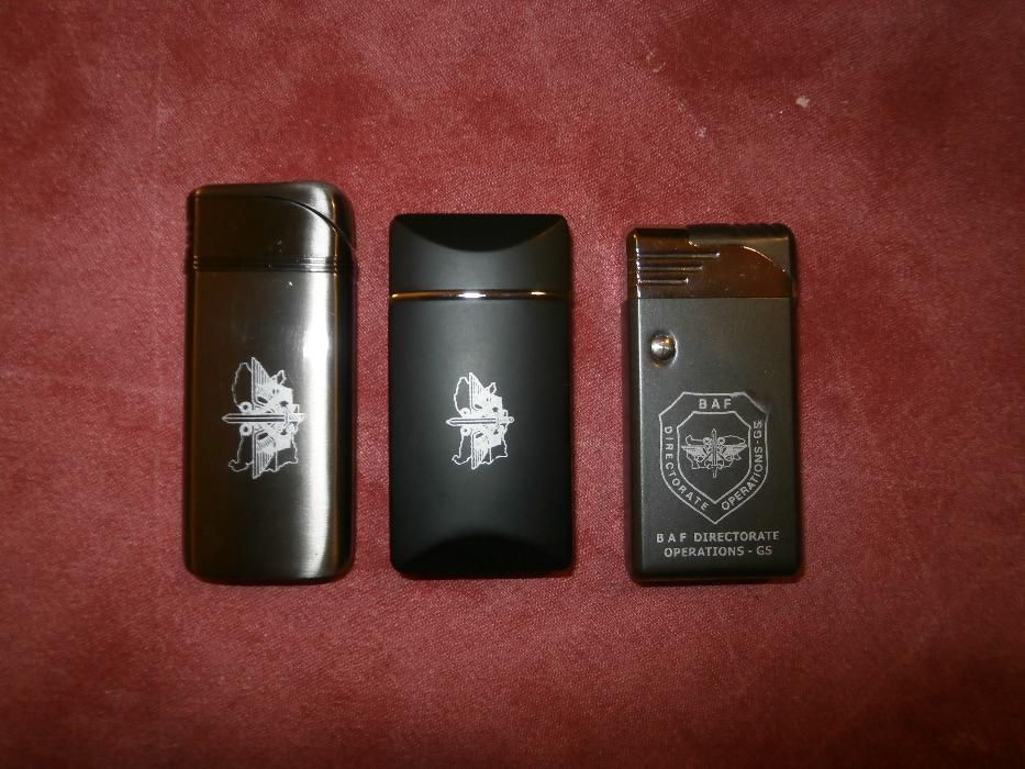 Запалка със знака на ГЩ на БА