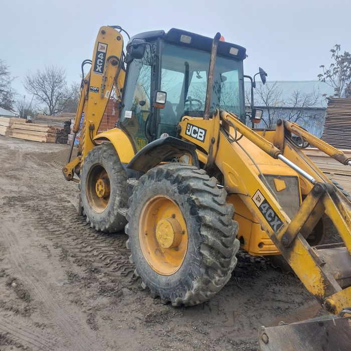 Buldoexcavator JCB 3CX/4CX, MAN basculabil