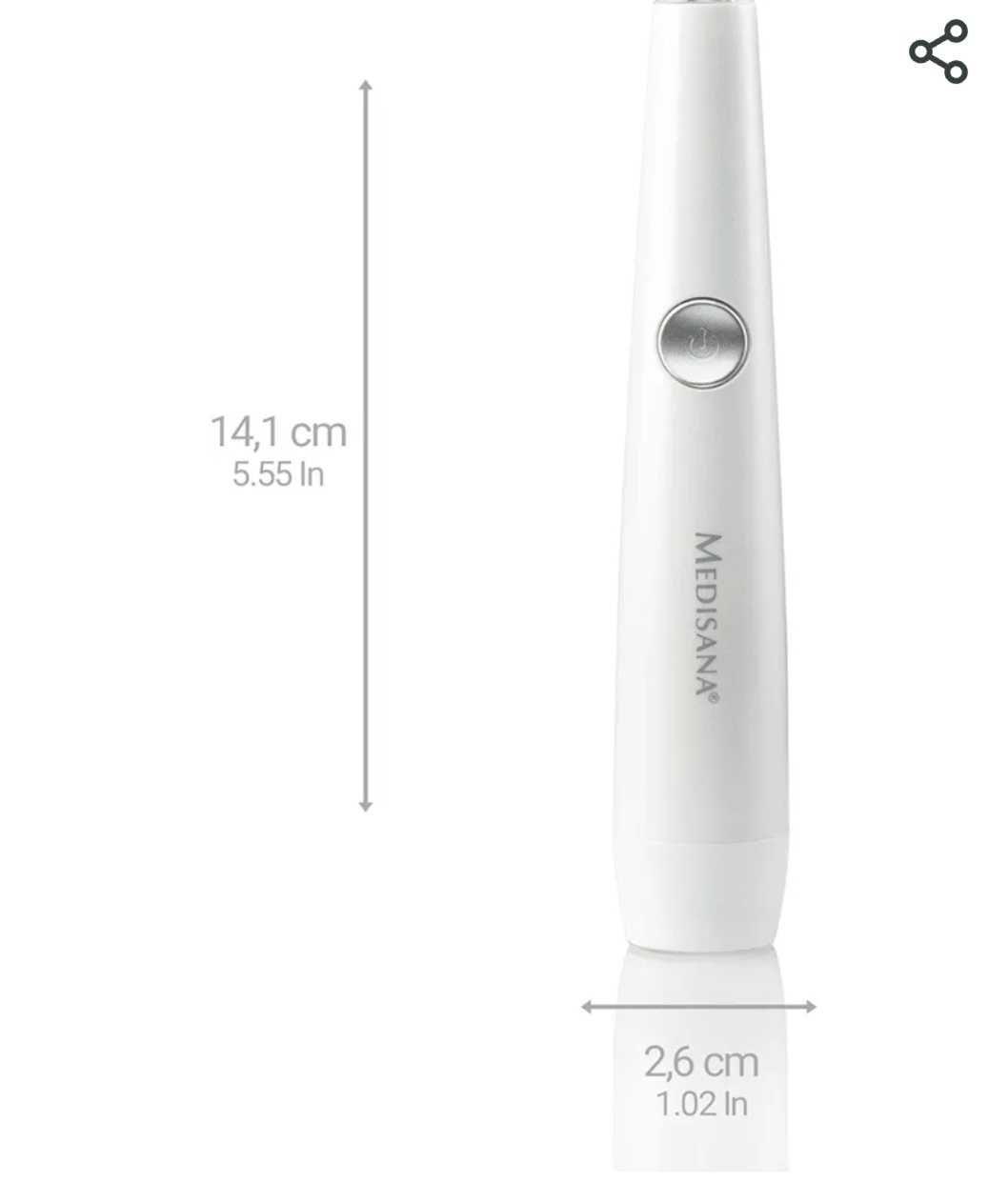 Medisana DC 300 писалка против акне - светлинна терапия за лице