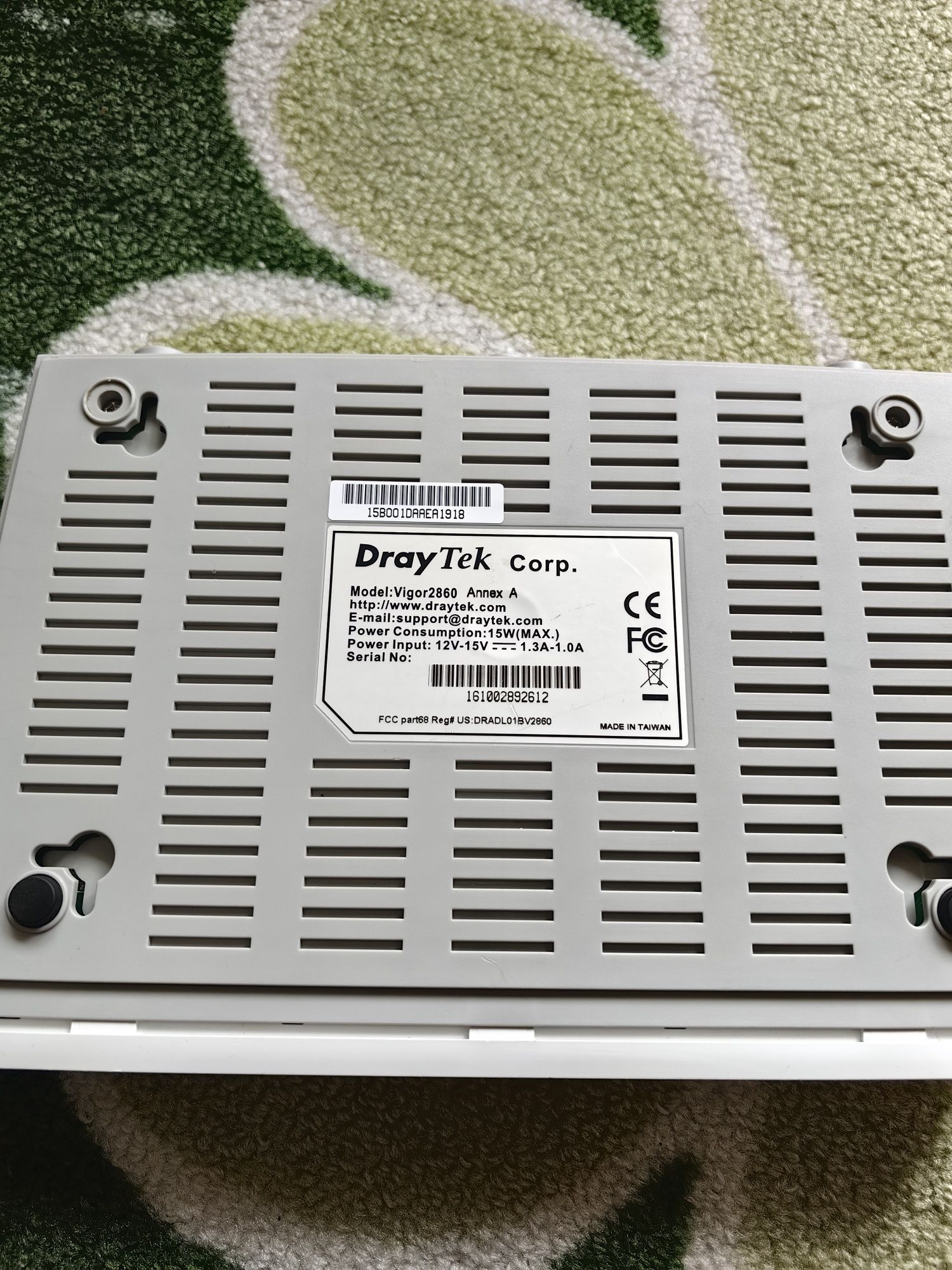 Рутери Fritz box 7581, 3130,7312,Dray Tek Vigor 2860