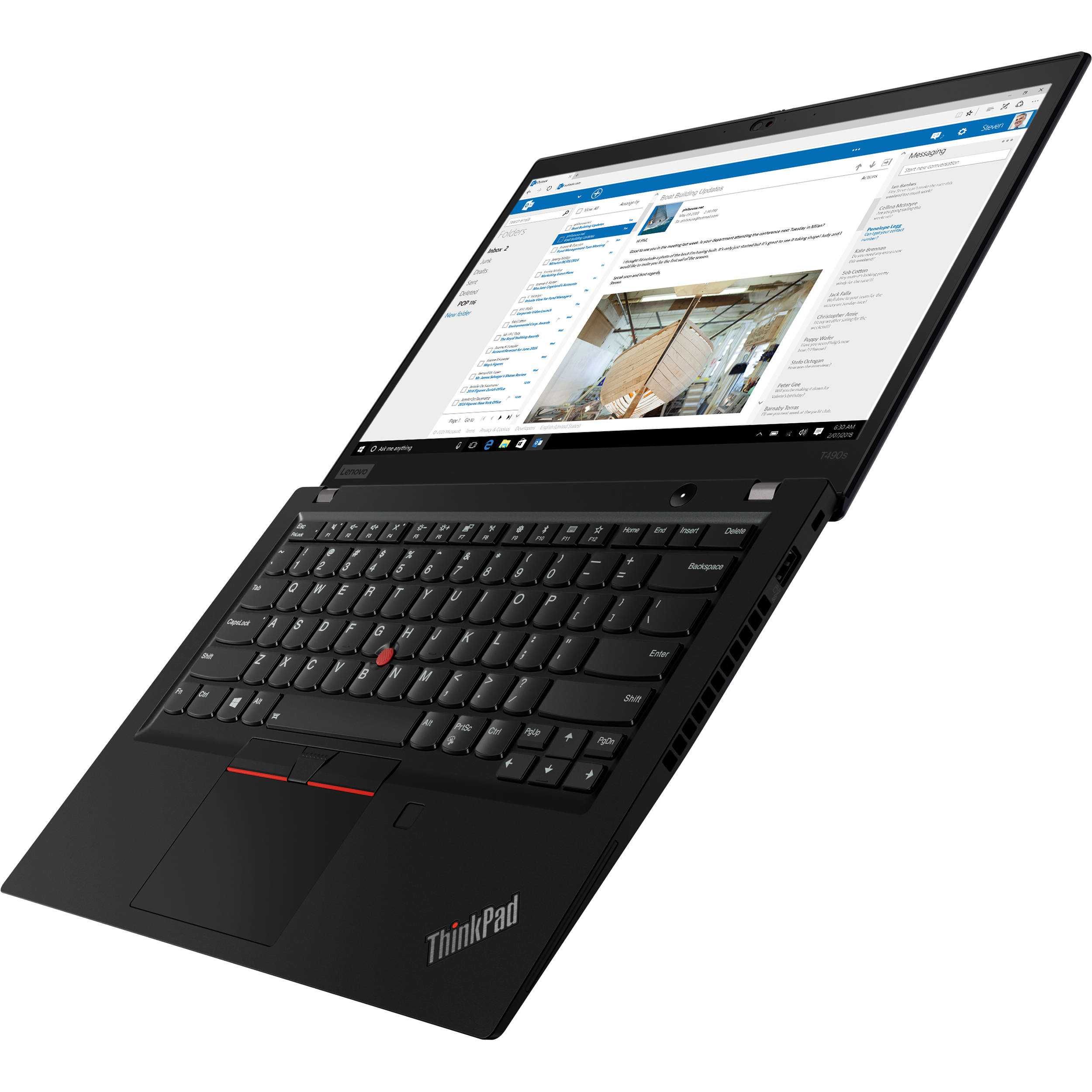 Лаптоп Lenovo ThinkPad T490s i7-8665U 16GB 512GB NVMe Touch ГАРАНЦИЯ