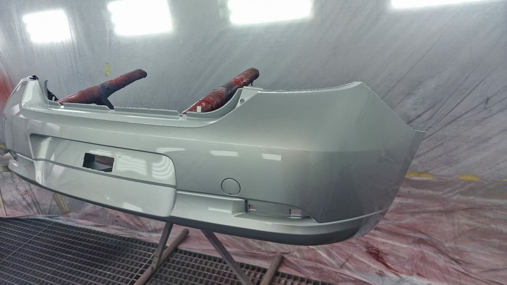 Bara spate noua vopsita gri argintiu D69 Dacia Logan 2013 - 2016