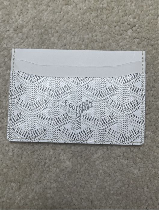 Goyard black and white cardholder