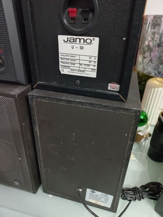 Boxe Telefunken L50 hifi si Jamo U50