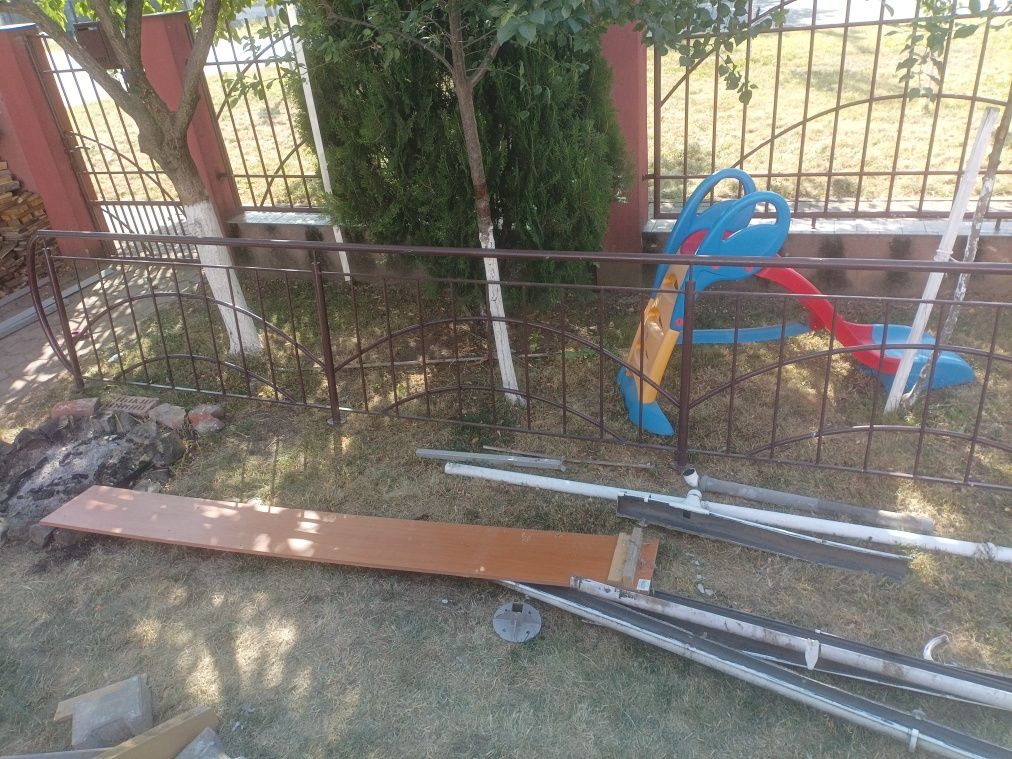 Balustrada fier masiv 9 metri