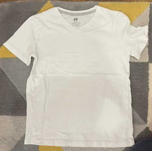 тениски 3 бр. с къс и 3 бр. с дълъг ръкав 100/116 см, 4-6 год.