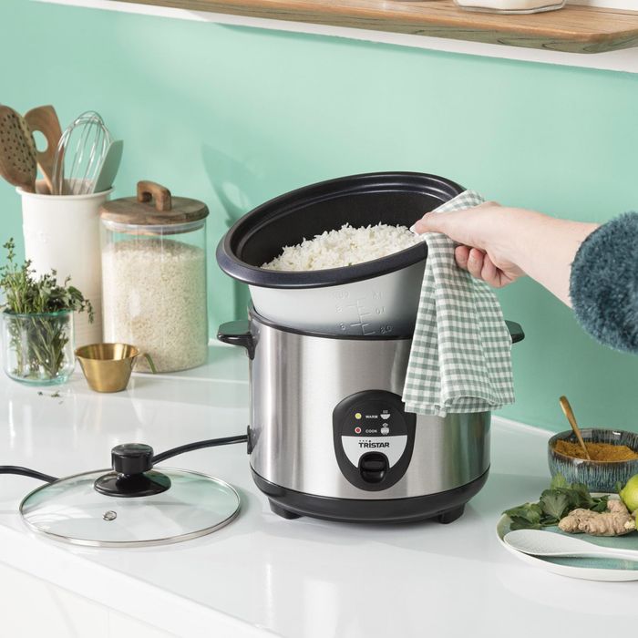 Aparat de gătit orez Tristar, 1,5 litri, gătește orez - 500W