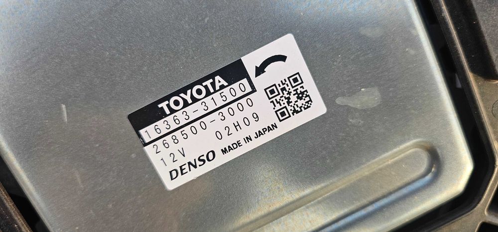 Electroventilator racire Toyota RAV 4 XLE 2.5 HYBRID 2019 - 2023
