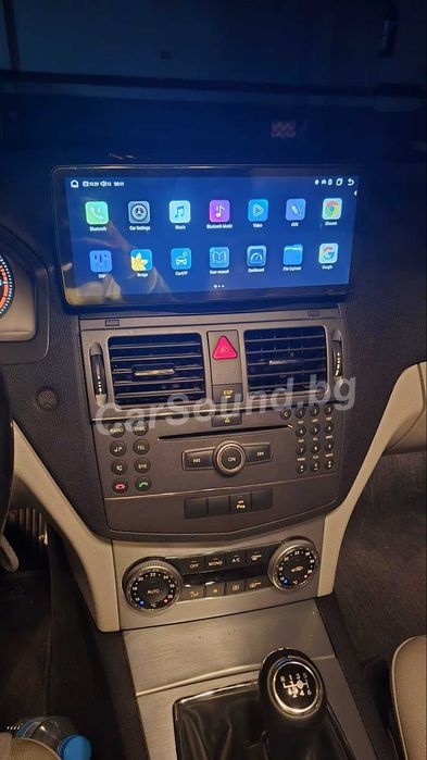 Mercedes W204 – 10.33” Android 14 Мултимедия CarPlay Навигация Андроид