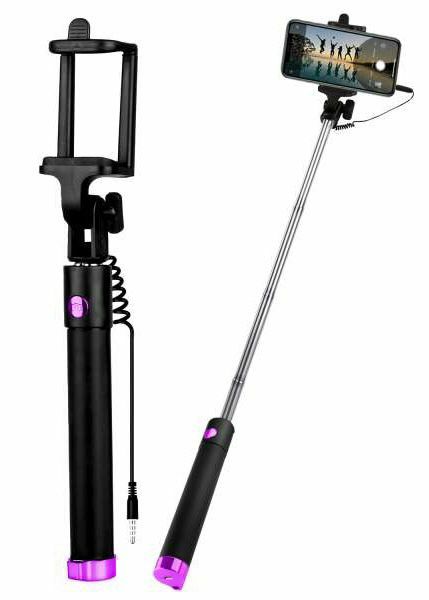 Монопод для смартфона Selfie Stick со шнуром