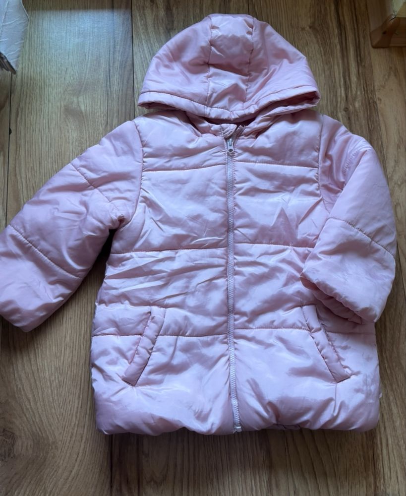 LC WAiKiKi 4-5 години, 110 размер, зимно яке за момиче- розово
