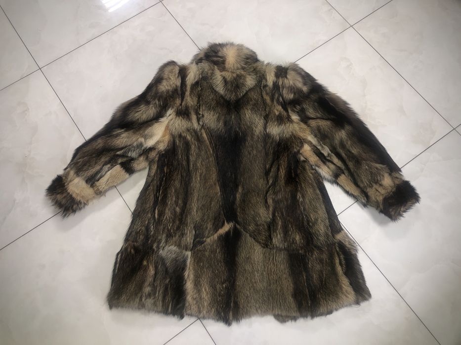 Дамско палто естествен косъм