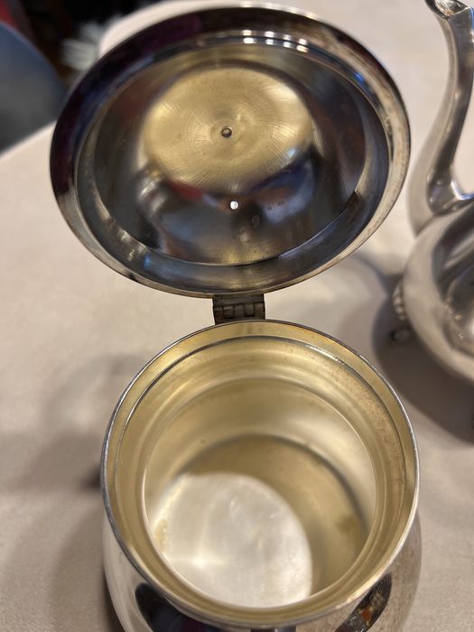 Set argintat pentru cafea sau ceai