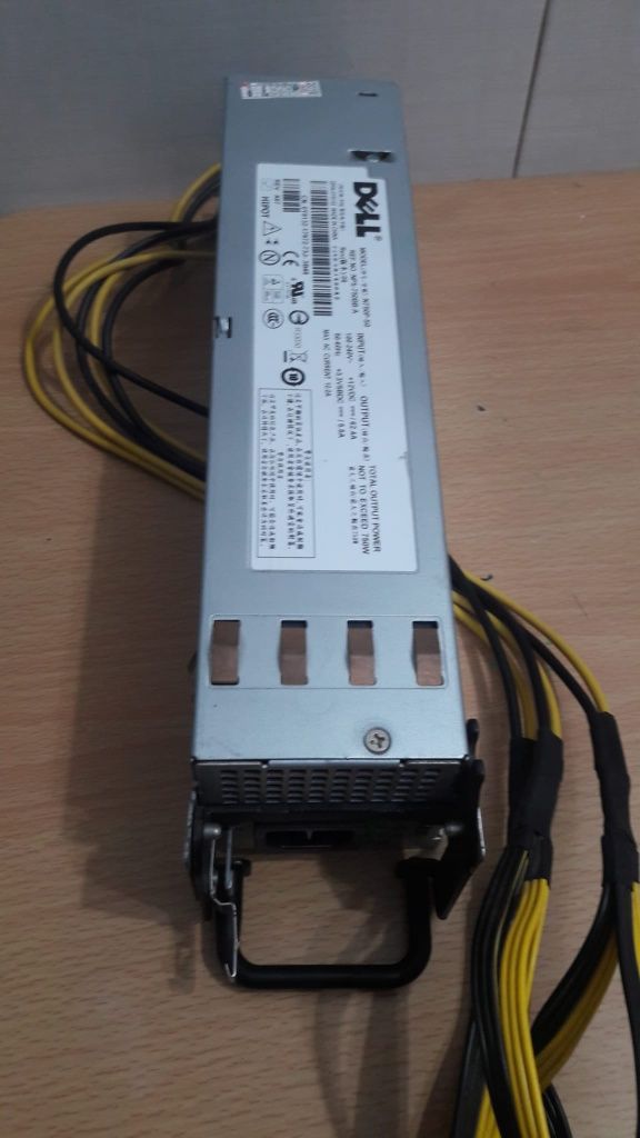 Sursa server dell 750w 6 mufe pci-e 6+2