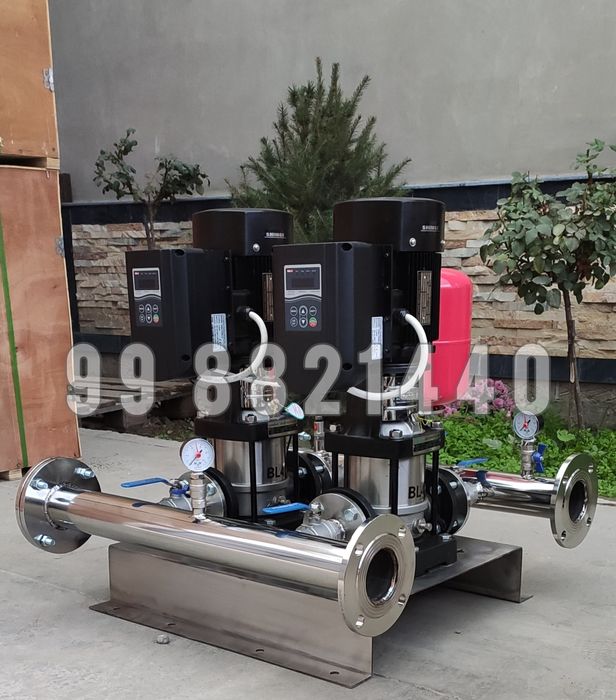 Насосная станция давления воды  от 0,75 до 75 квт