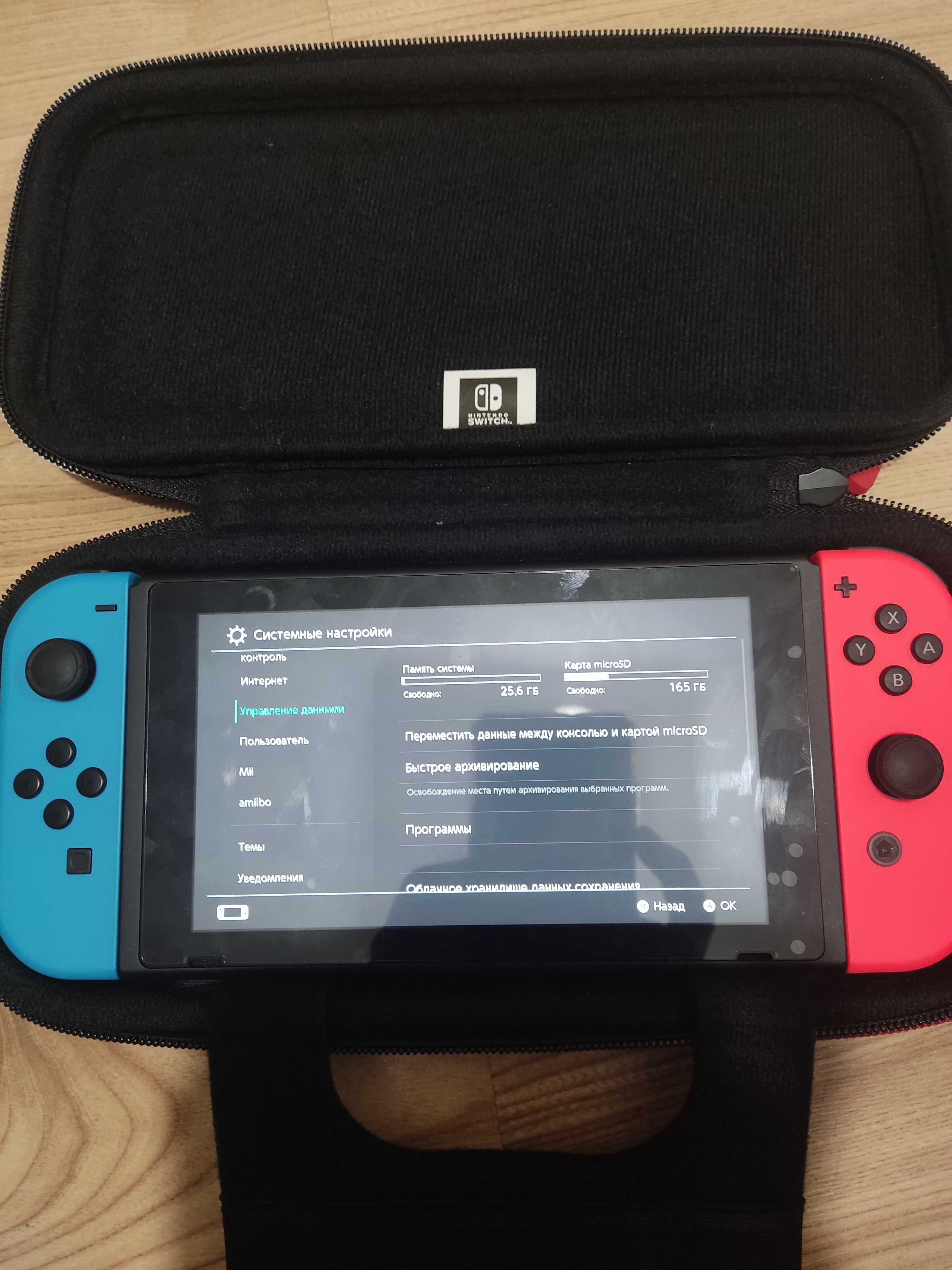 Продам Nintendo switch 2 ревизия