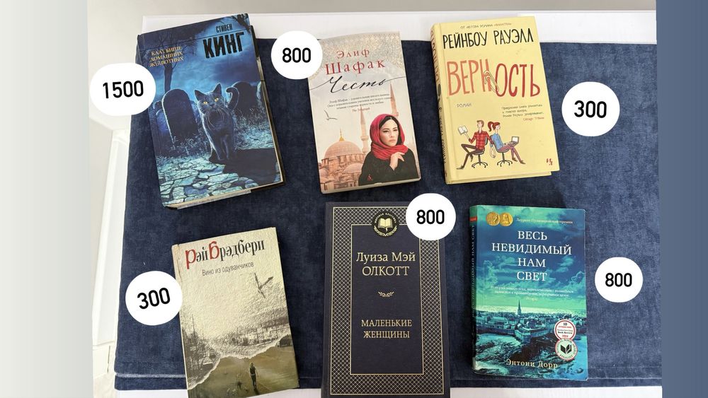 Книги художественной и современной литературы