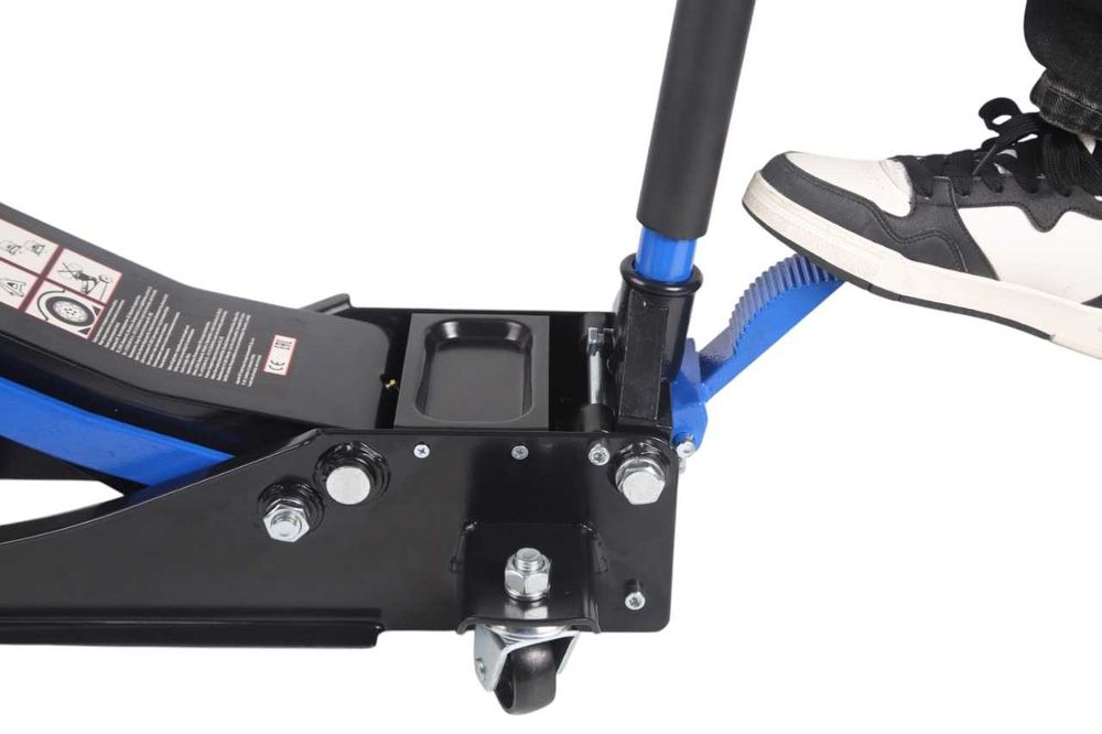 Нископрофилен крик крокодил  3,5 тона с педал  75 - 510 ММ HAWEK