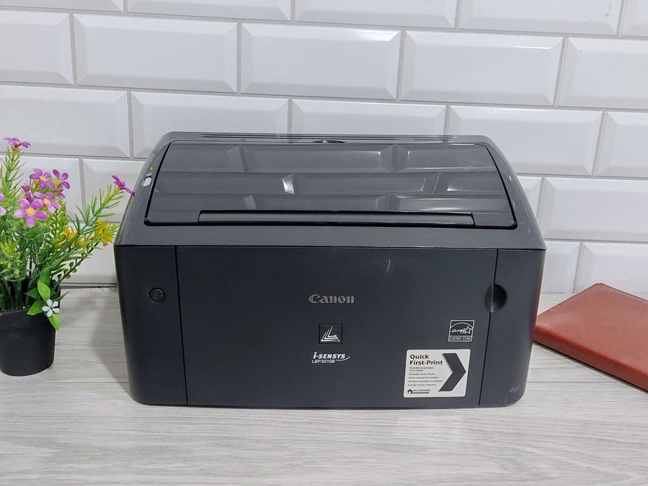 Принтер Canon  lbp3010 черно белый А4 ксерокс