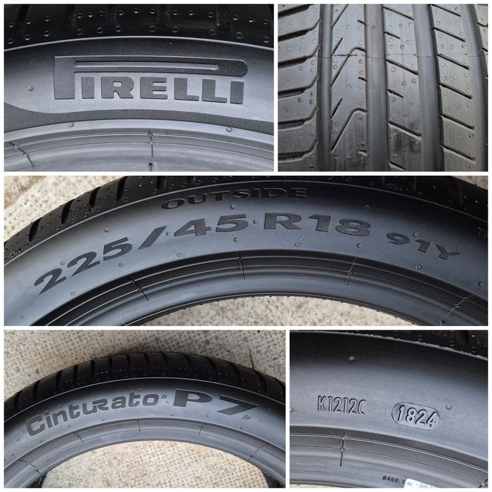 O bucată 225/45 R18 vară - una Pirelli